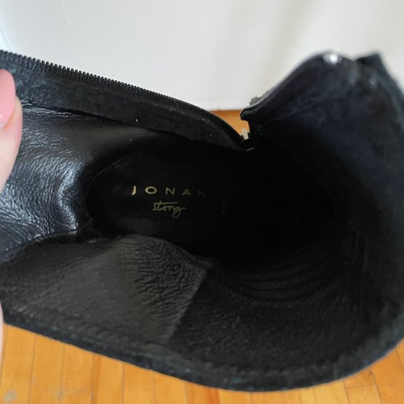 Jonak Paris Black Boots Size 39 - Picture 4 of 4